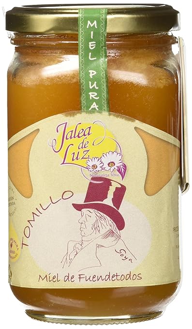 Jalea de Luz Miel Cruda Pura de Tomillo - 500 gr.: Amazon.es: Alimentación y bebidas
