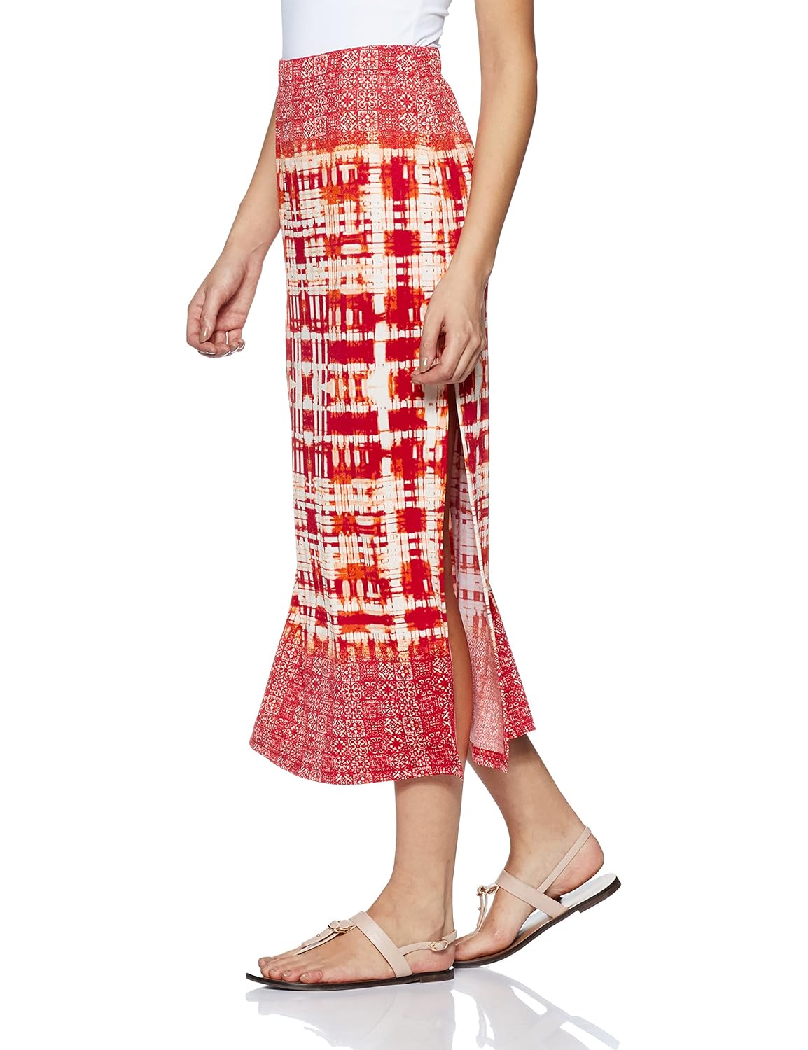 and women's a-line midi skirt