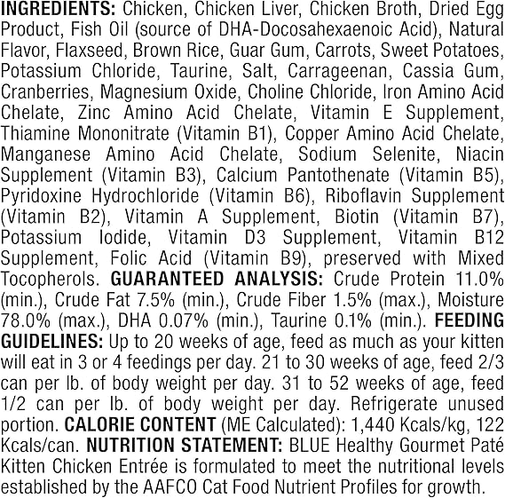 blue healthy gourmet wet cat food