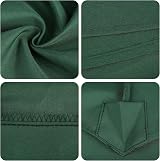 TWSOUL Replacement Parasol Fabric Cover 2.7 m 6 Ribs Green UV Waterproof view 2