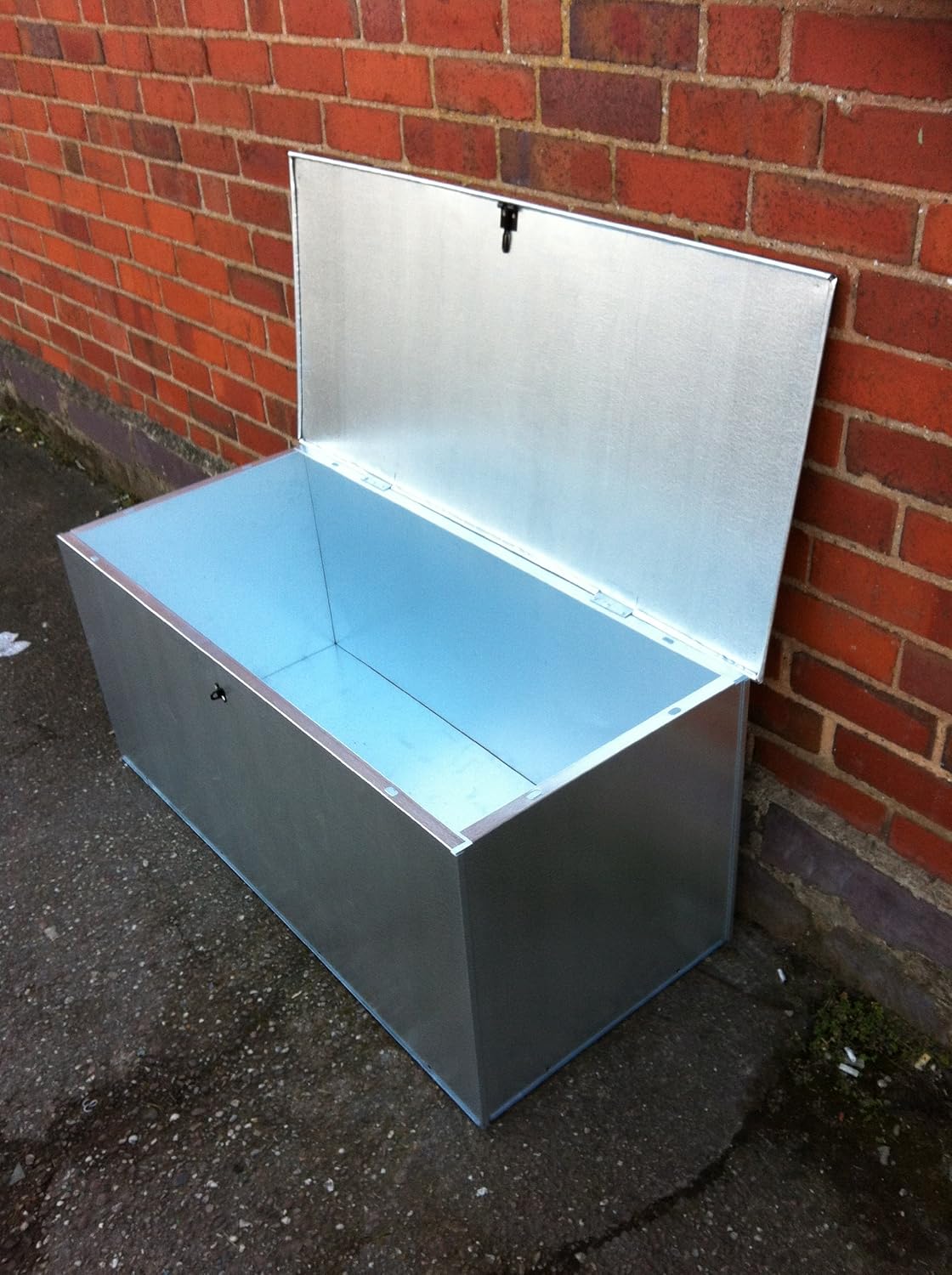 Super Saturday ASA METAL PRODUCTS Low Galvanised Feed Bin Horse Rug Blanket Box Boxing Day 2019