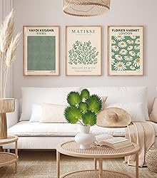 DILATATA Pu Foam Green Artificial Palm Leaves Faux