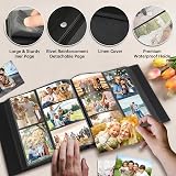 DazSpirit 6x4 Inch Photo Album 1000 Pockets Linen Cover Holds 10x15cm view 5