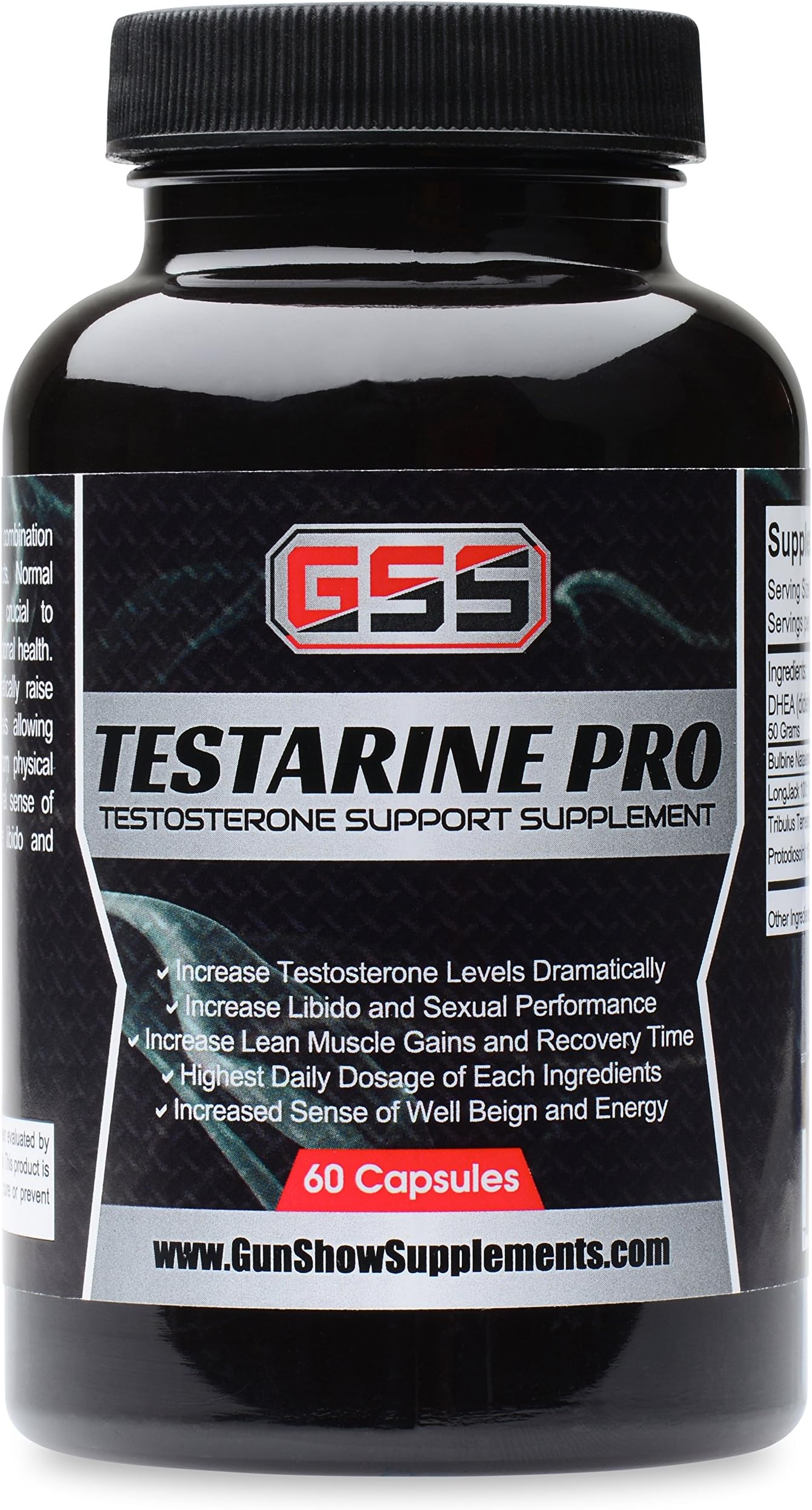 TESTarine Pro: EXTREME Test Booster and Muscle Builder