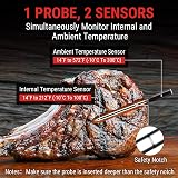 ThermoPro TempSpike 150m Bluetooth Wireless Meat Thermometer view 4