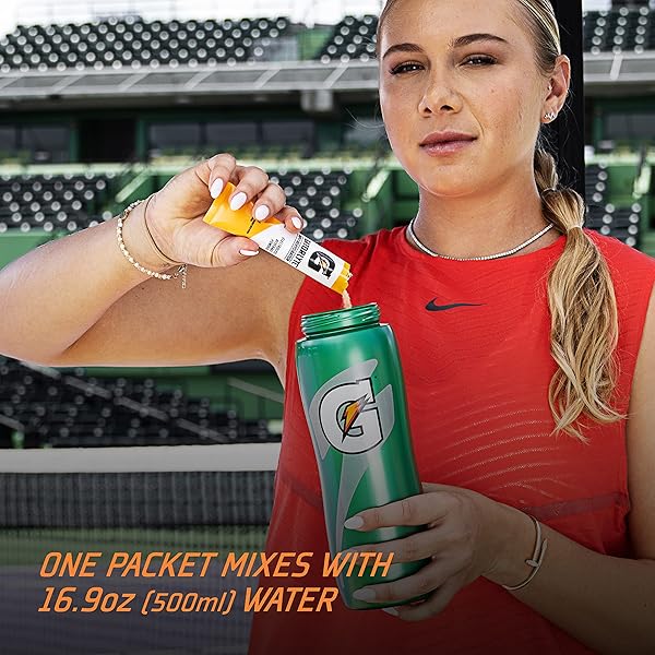 GATORLYTE POWDER ORANGE, 16.9OZ (PACK OF 6)
