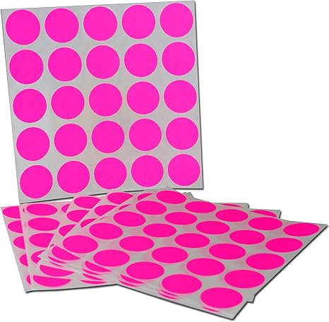 pink dot stickers
