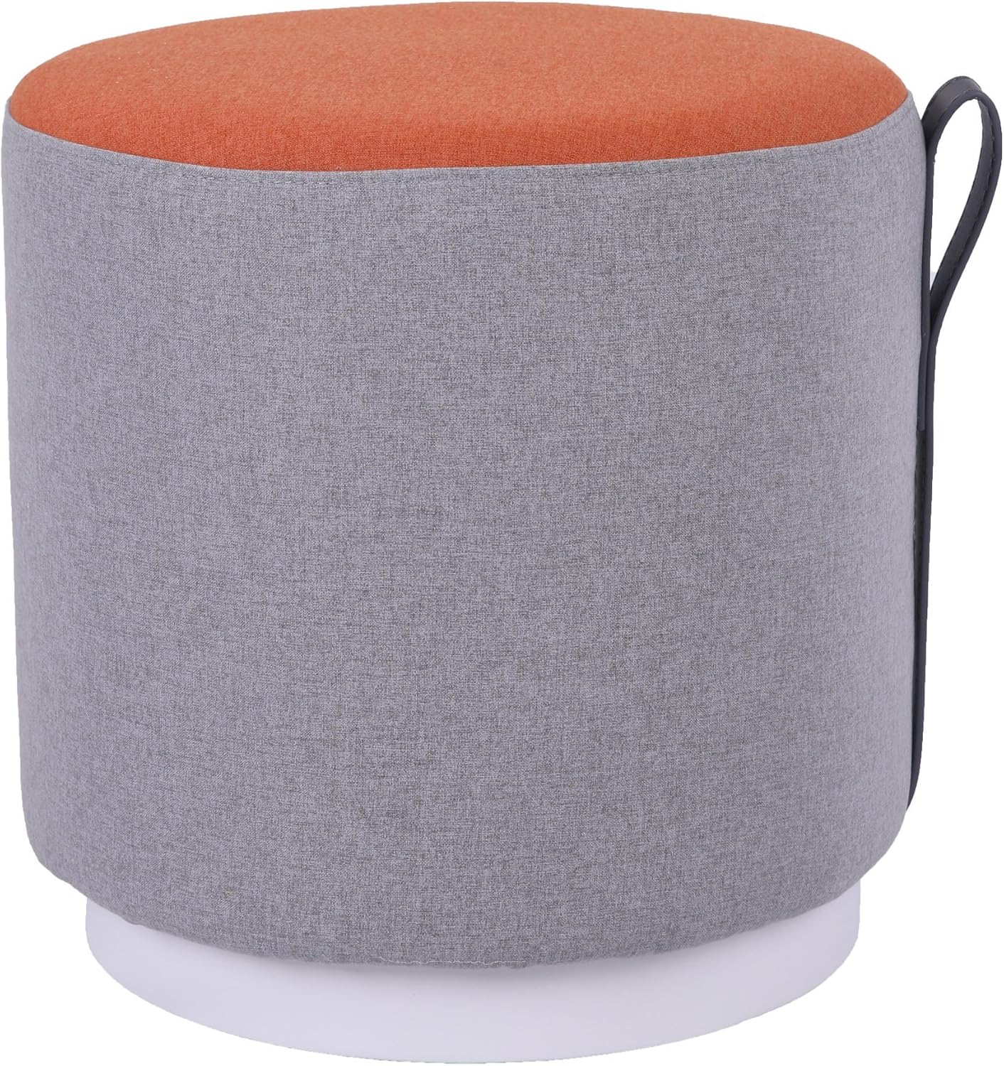 Best ottoman foot stool orange