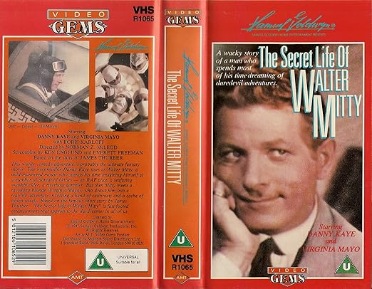The Secret Life Of Walter Mitty [Reino Unido] [VHS]: Amazon.es: Danny