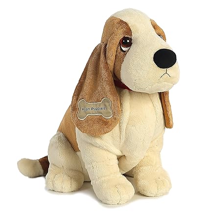 basset hound stuffed toy