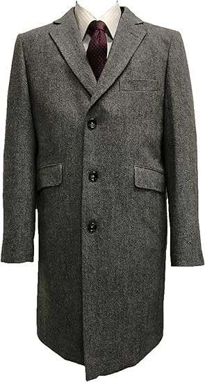Amazon ウール混チェスターコート グレー コート ジャケット 通販