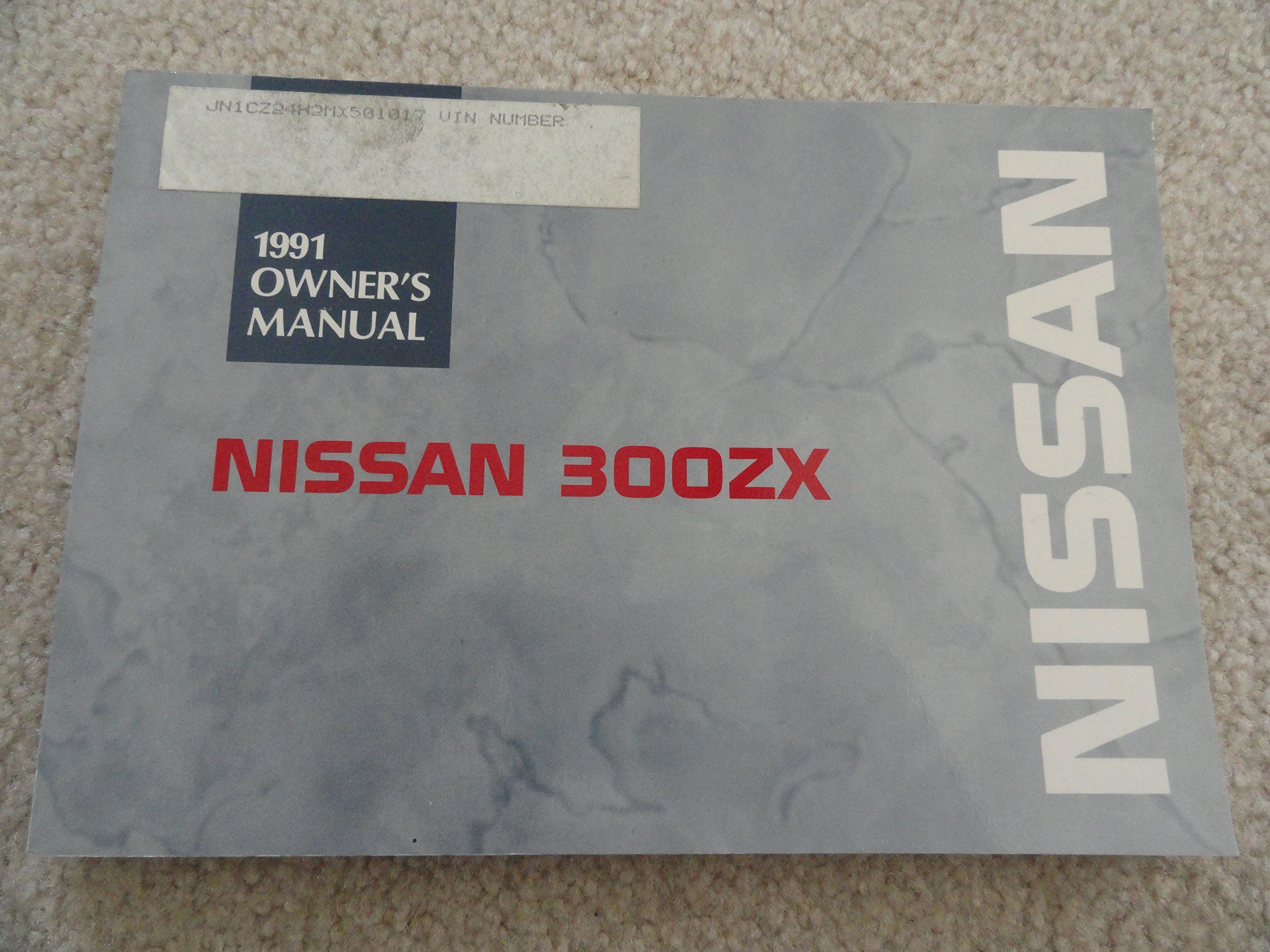 1991 Nissan 300ZX 300 ZX Owners Manual Paperback – 1991