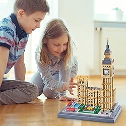 LUKHANG New Architecture Big Ben Building Set