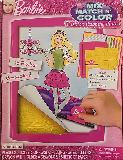 barbie activity set