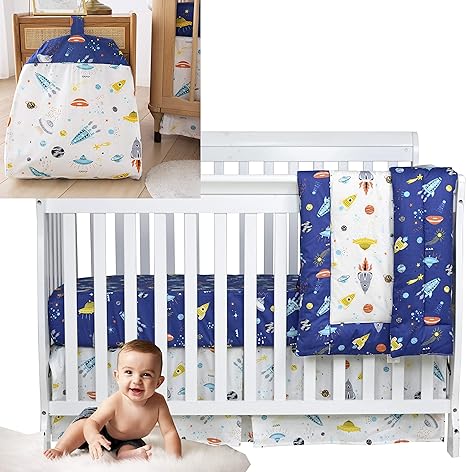galaxy nursery bedding