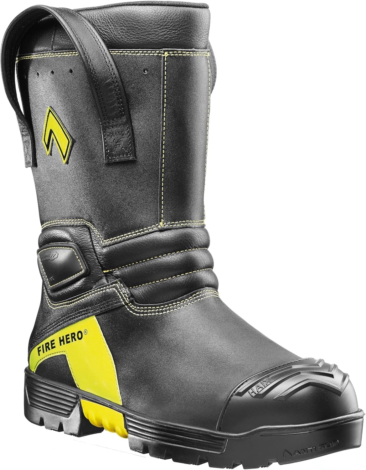 Haix Fire Hero Vario Firefighter Boot 2.5 UK Black Amazon.co.uk