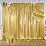 20ftx10ft Gold Sequin Backdrop Curtain for