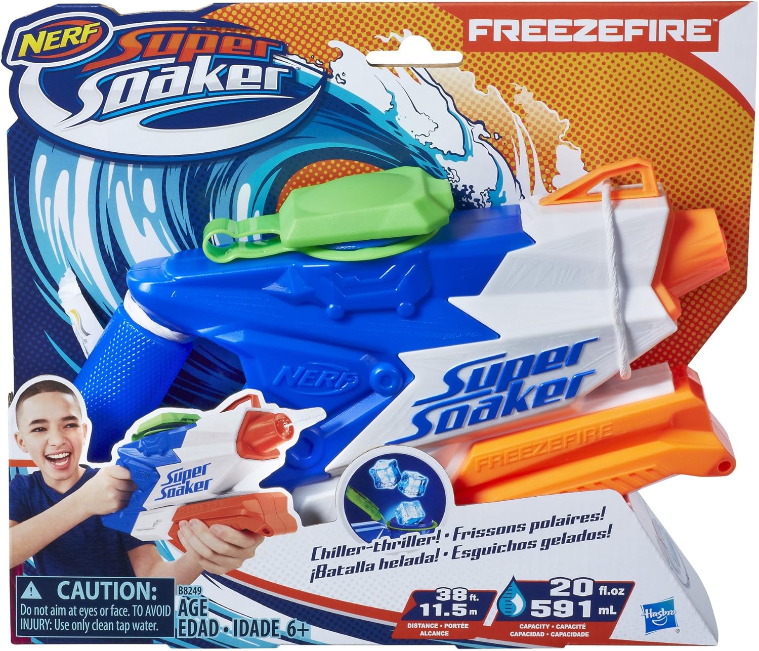 nerf super soaker freezefire blaster