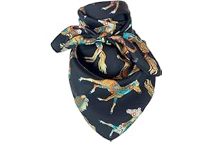 AUSTIN ACCENT INC Austin Accent Cowboy Bandana 100% Silk Scarf Wild Rag 34 Inch Multiple Colors