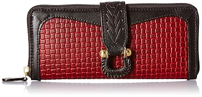 Hidesign Womens Wallet (Red Brown)