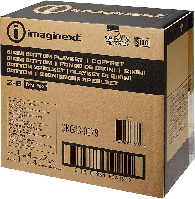 bikini bottom playset