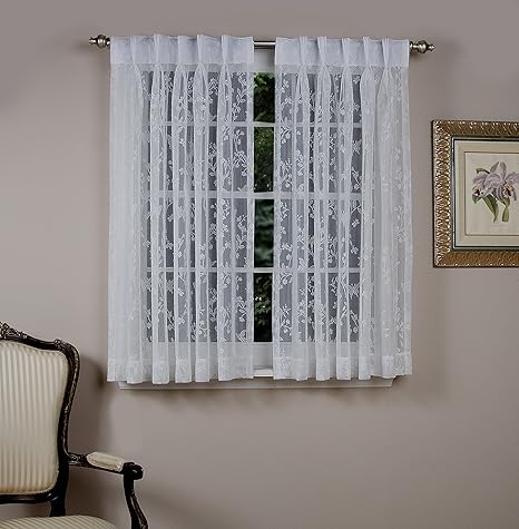 Amazon Com Ricardo Isabella Lace Back Tab Pair With Pleated Front