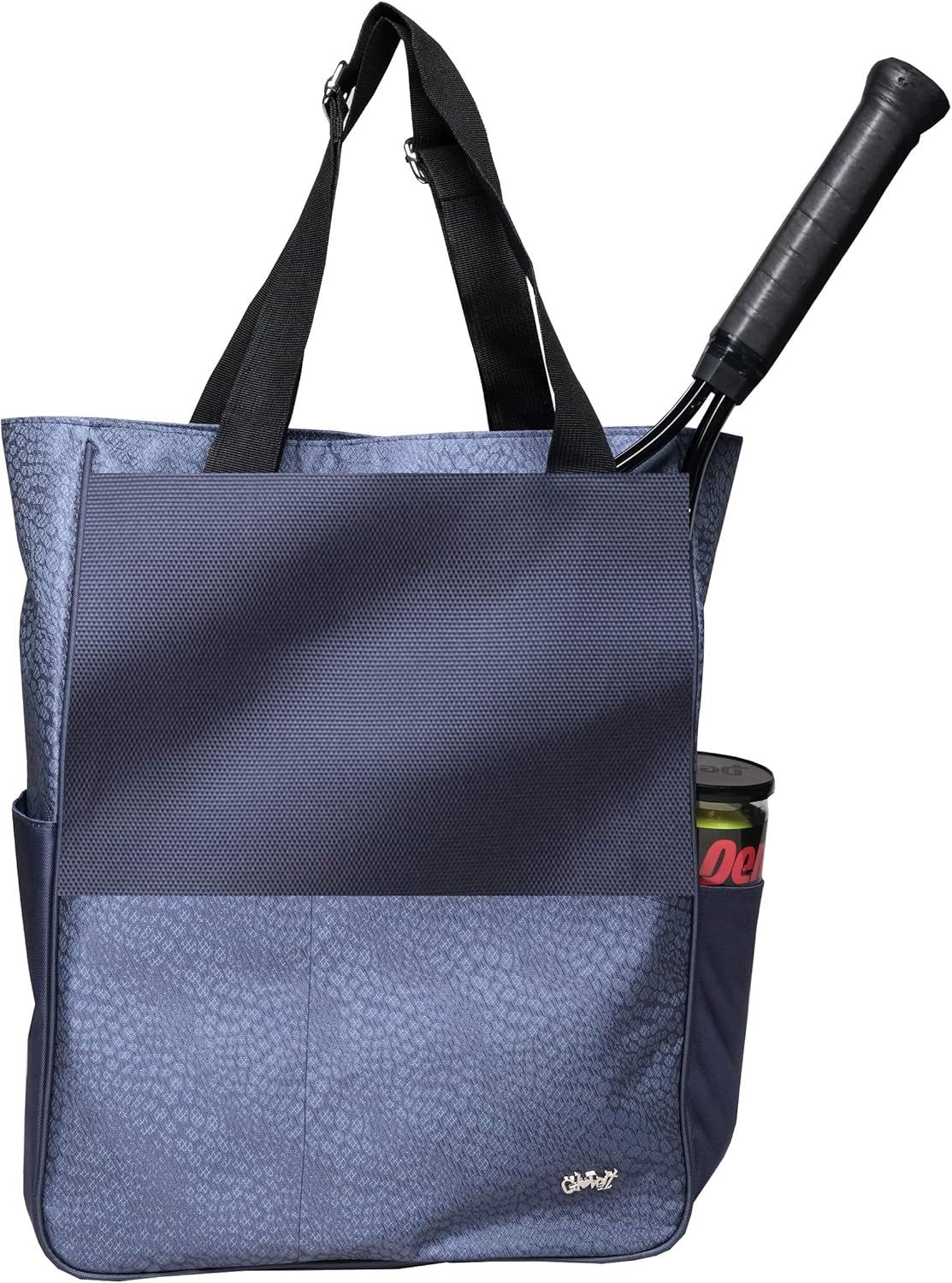 Glove It Women's Tennis Tote Bag Big Fashion Tote Bag for Women - Womens Large Tote Bags with Zipper & Shoulder Strap - 6 Outside Pockets - Ladies Sport Totes - 2019 Chic Slate : Sports & Outdoors