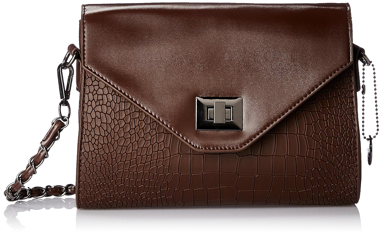 lino perros women's sling bag (brown)