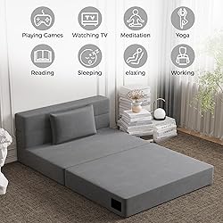 Luoxiao Convertible Folding Sofa Bed Twin Size - 4