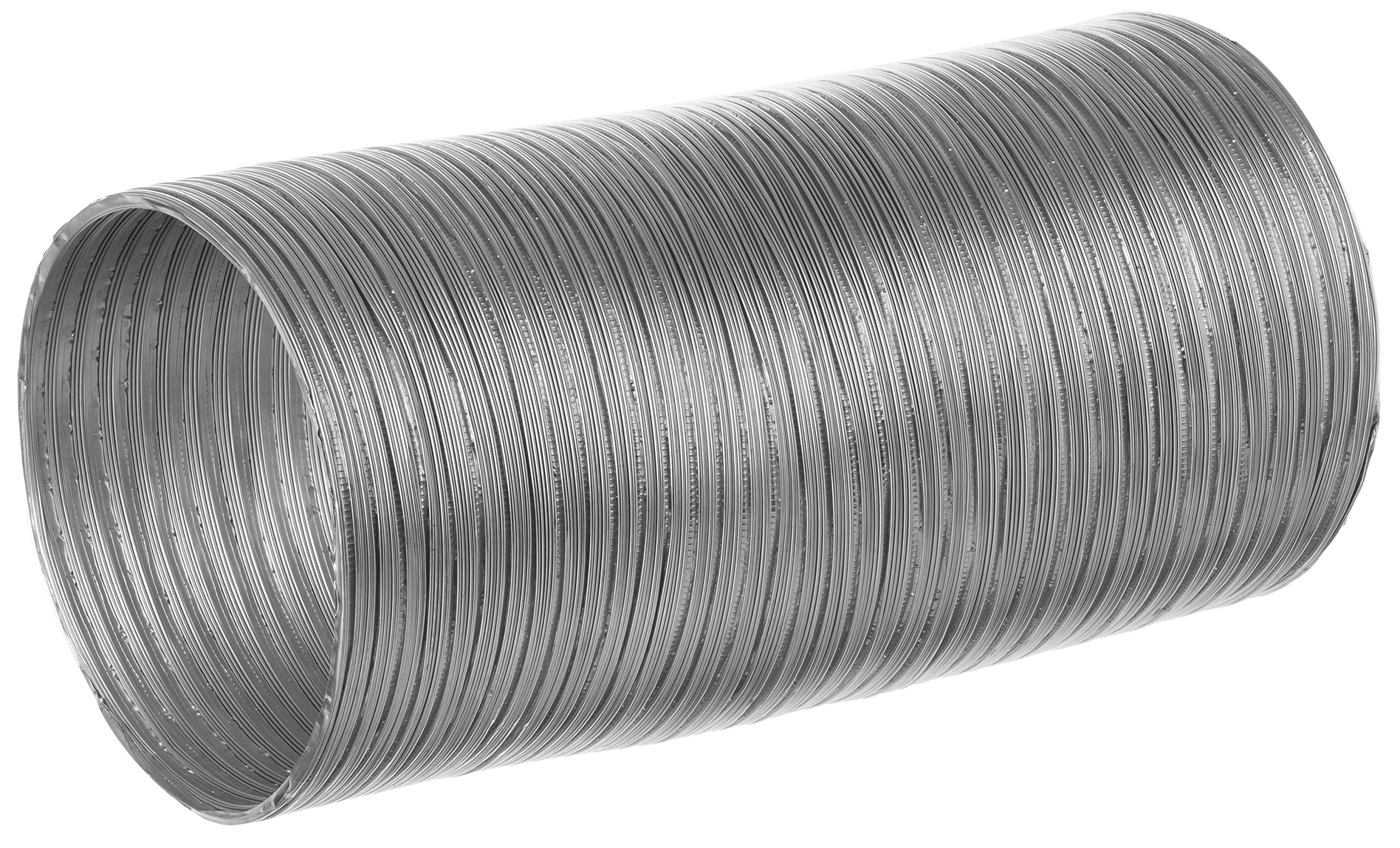 LIRAST Ø 150mm / 1.5m Aluminium Ducting Hose - Air Flexible Duct for Tumble Drier, Cooker Hood, Extractor Fan, Hydroponics Grow Room