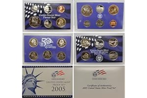2005 United States Mint Proof Set Original Government Packaging Proof