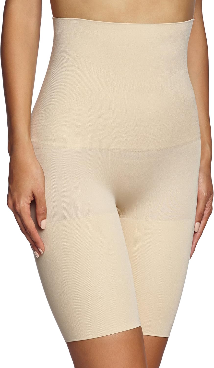 Maidenform Women's Shapewear Hi Waist Thigh Slimmer at  Women’s Clothing store