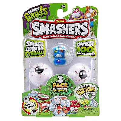 Zuru Smashers Series 2 Gross 3 Pack Assorted