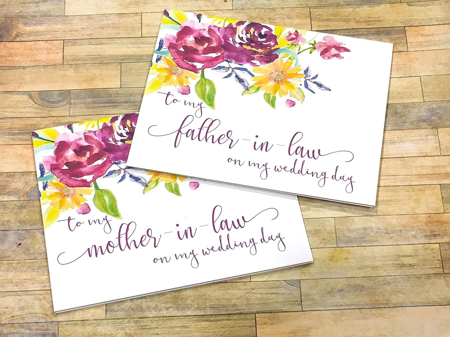 card to mother in law on wedding day