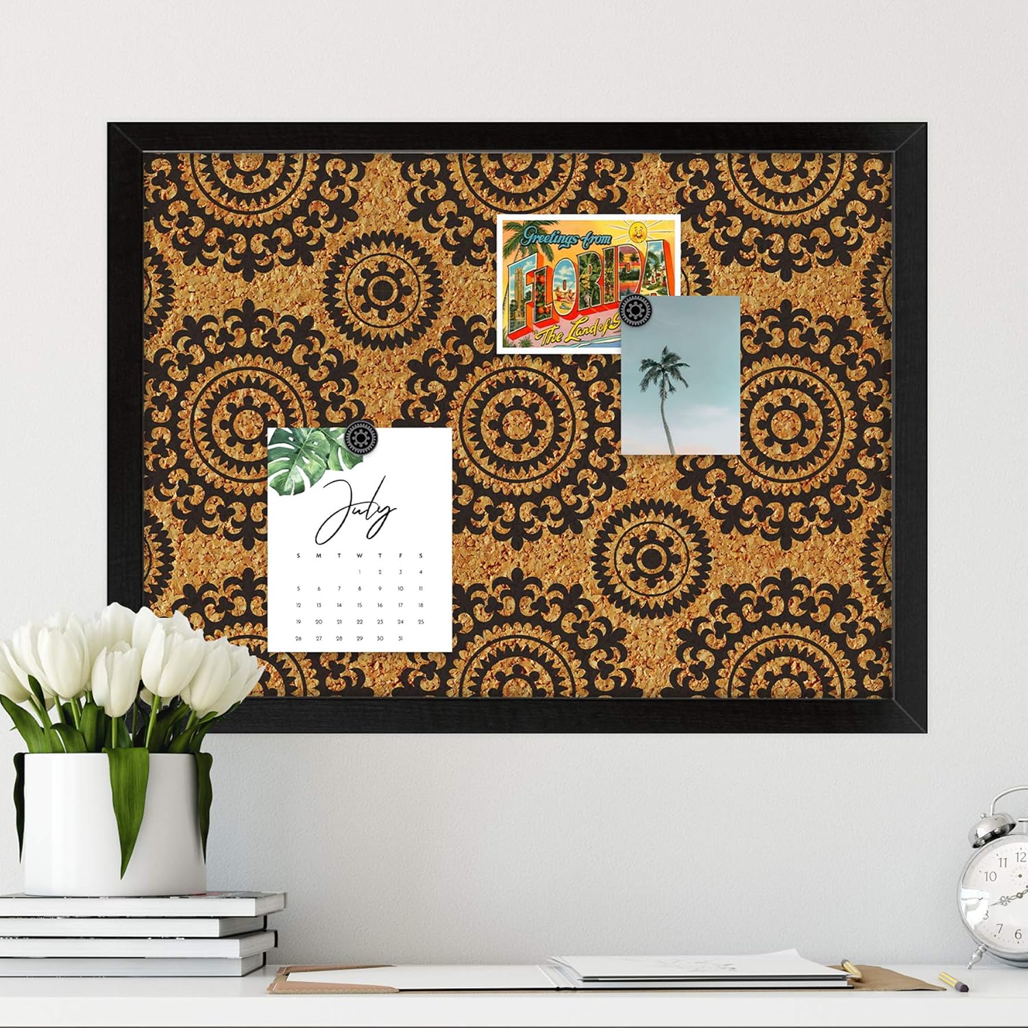 Wall Pops Phoenix Printed Cork Board: Home & Kitchen