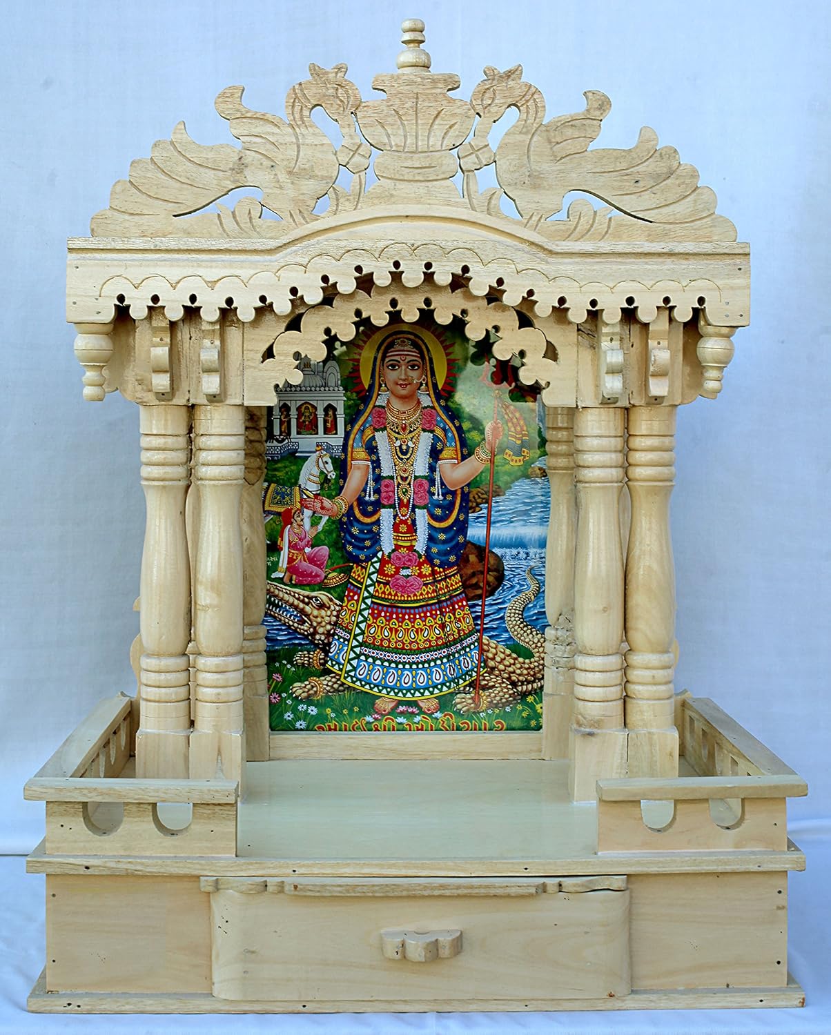 Tip TOP Wooden Temple / Wooden Mandir / Pooja Ghar / Mandir Design in