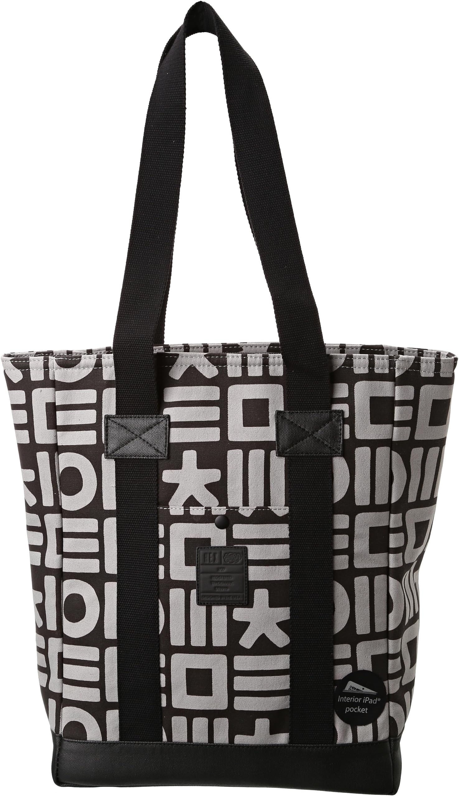 HEX Haze Laptop Tote, Black/Grey (HX1319, BKGY)