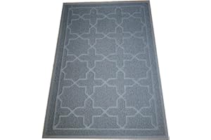 Piepea Extra Large Cat Litter Mat, 35" x 23", BPA & Phthalate Free, Litter Lock Mesh, Traps Messes, Easy Clean, Durable and S
