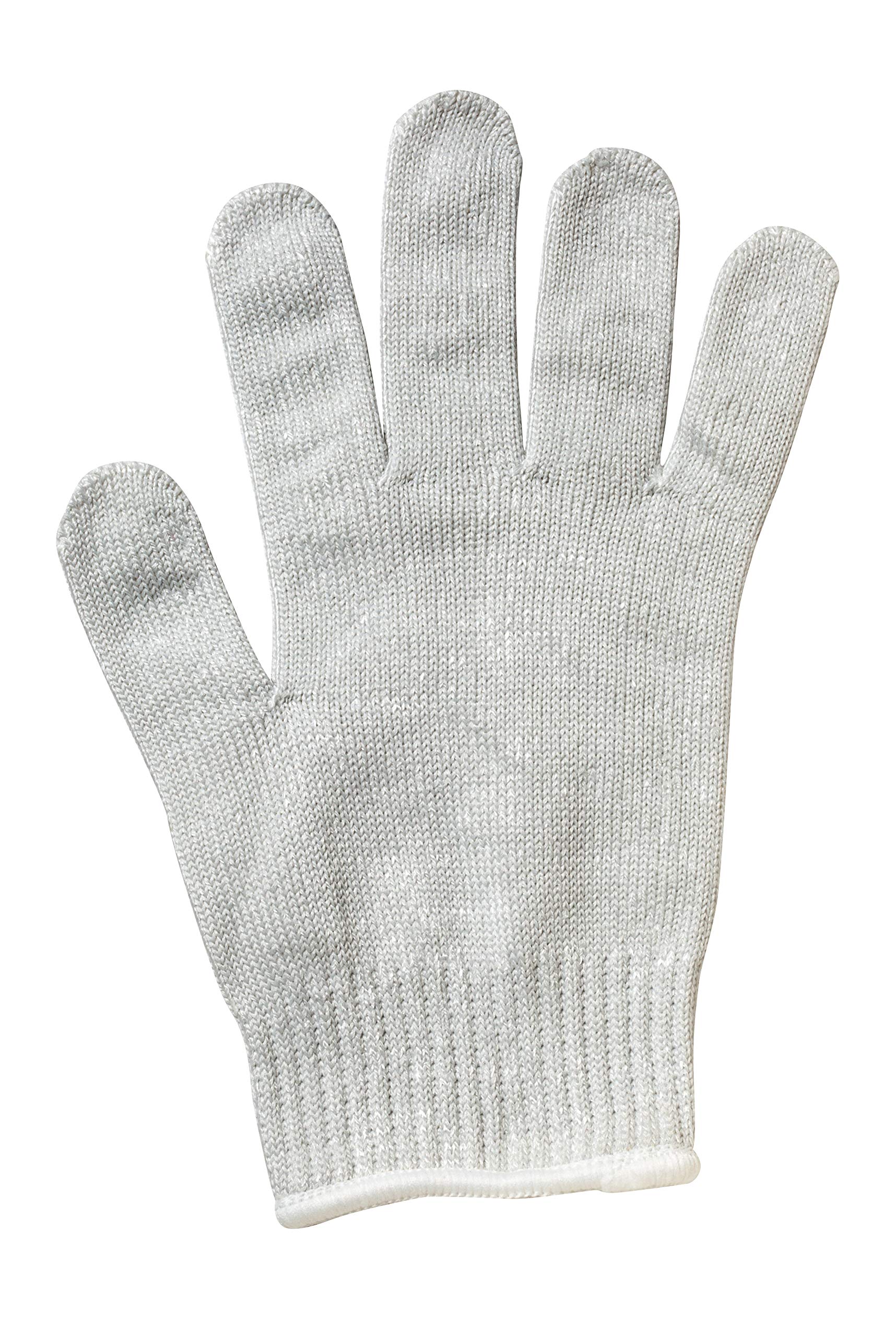 Mercer Culinary M33413L Cut Glove, Polyester, White/Level A5