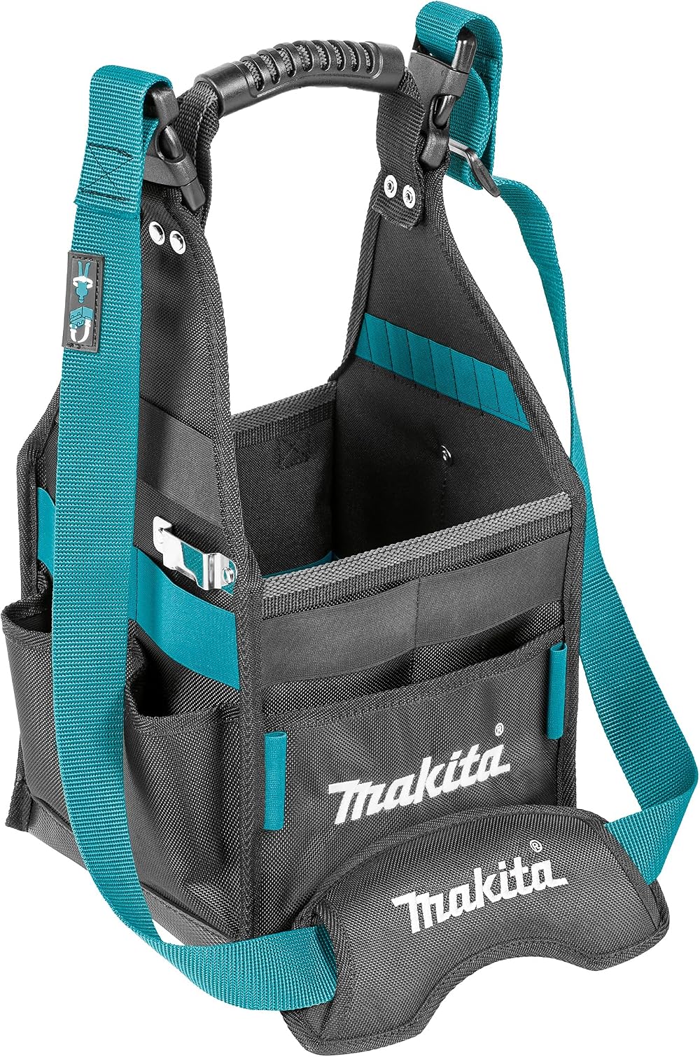 Makita E-15453 4-Sided Tool Tote Open Design 10L 1680D Polyester 6 Pockets