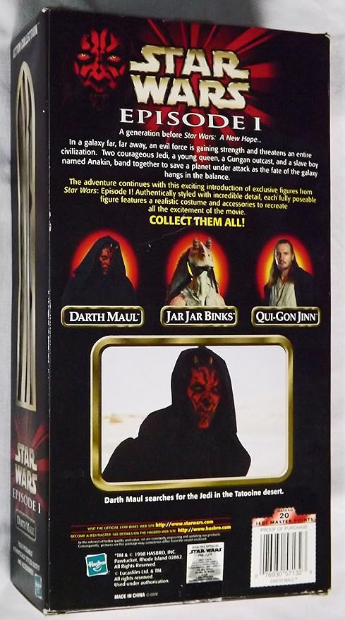 darth maul figure 1998