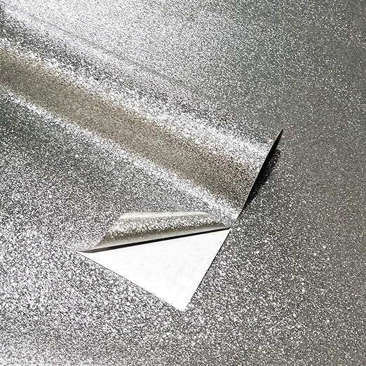 Selbstklebende Glitzer Tapete Fur Wande Mit Selbstklebefolie Rolle Dekoration Handwerk Stoff 45 X 508 Cm Amazon De Baumarkt