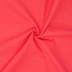 RTC Fabric 100% Cotton Flannel, Solid Punch Pink