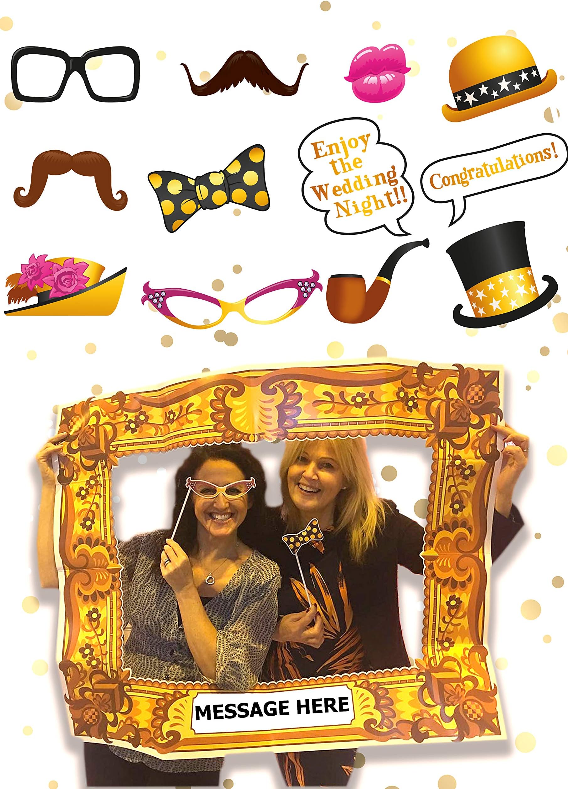 Alandra PHOTO-PARTY Party Photo Props and Frame