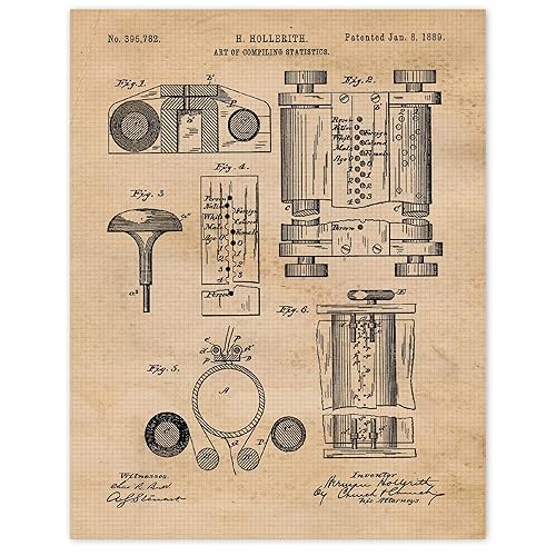 First Computer Patent Wall Picture