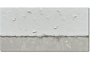 NANKAI Hand-Painted Grey and White Minimalist Oil Painting 30x60 Inch Large Contemporary Art Oil Painting Living room bedroom corridor office wall decorative art