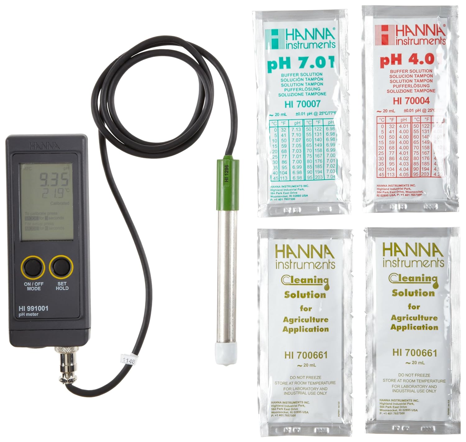 Hanna Instruments HI 991001 Extended Range pH Meter Amazon.in