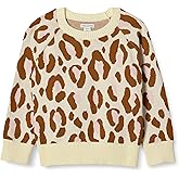 Amazon Essentials Girls and Toddlers' Pullover Crewneck Sweater