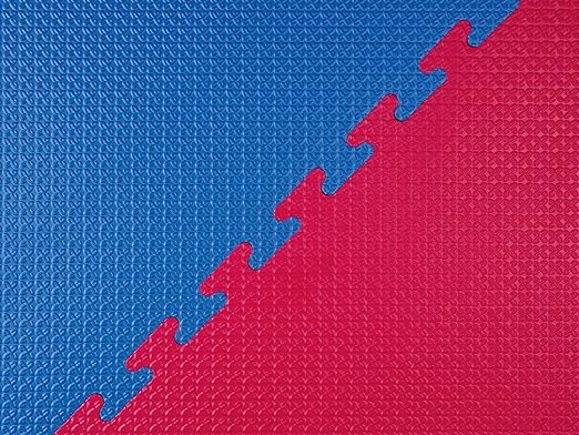 Kwon 2er Set Ecken Oktagon Matte A B Rot Blau Amazon De Bekleidung