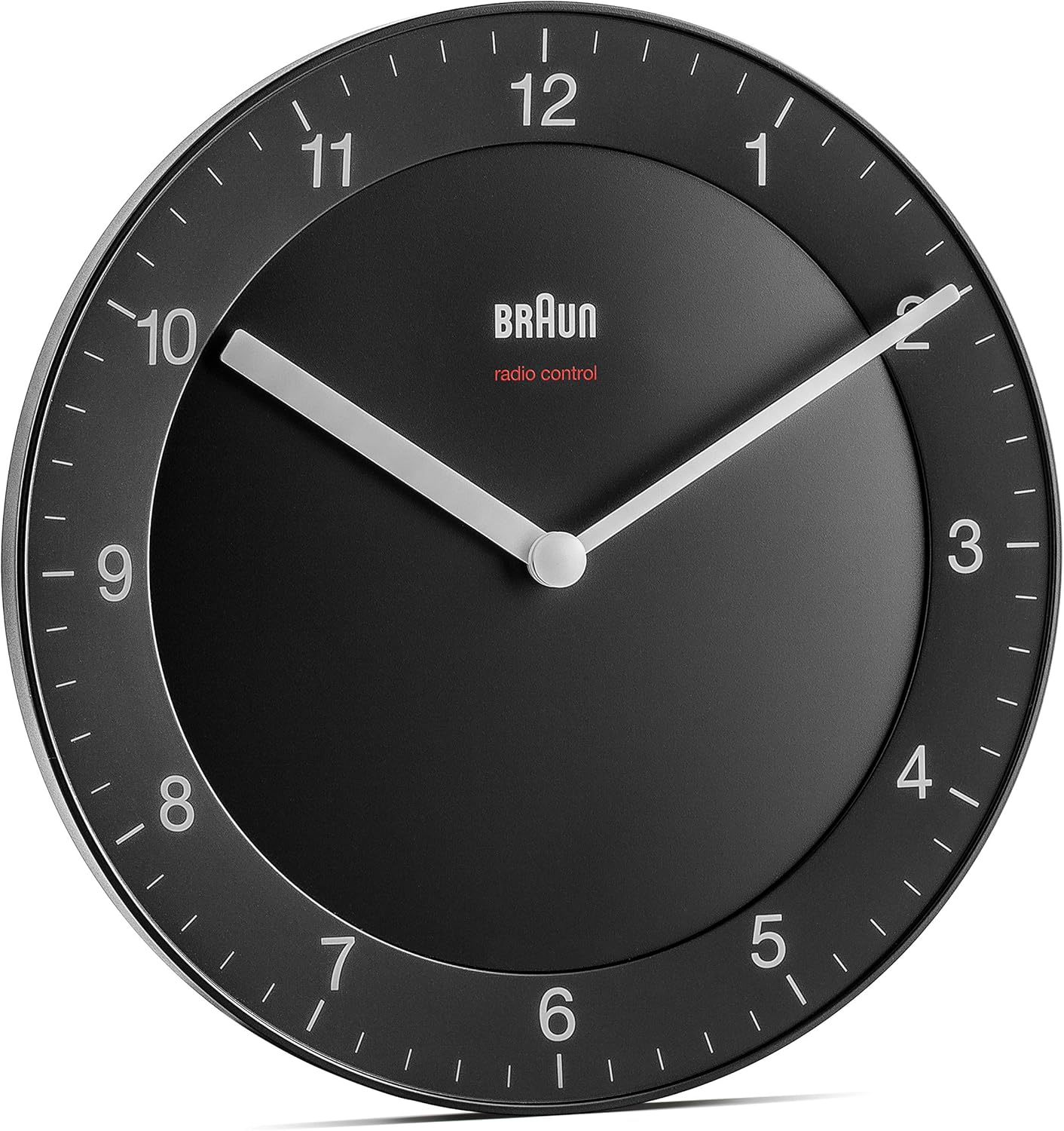 Braun Classic Radio Controlled Wall Clock for Central